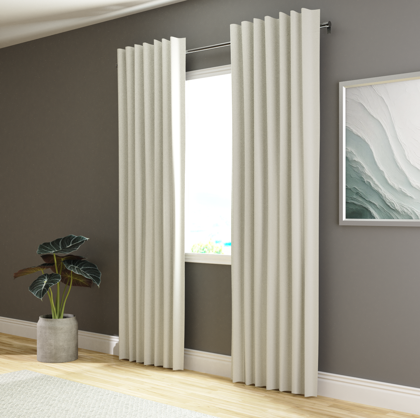 Sleepout® Home 2.0 100% Blackout Curtains (2 Panels)