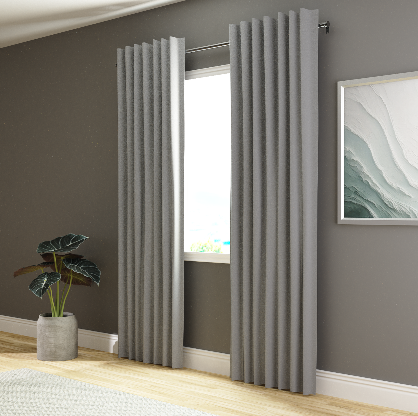 Sleepout® Home 2.0 100% Blackout Curtains (2 Panels)