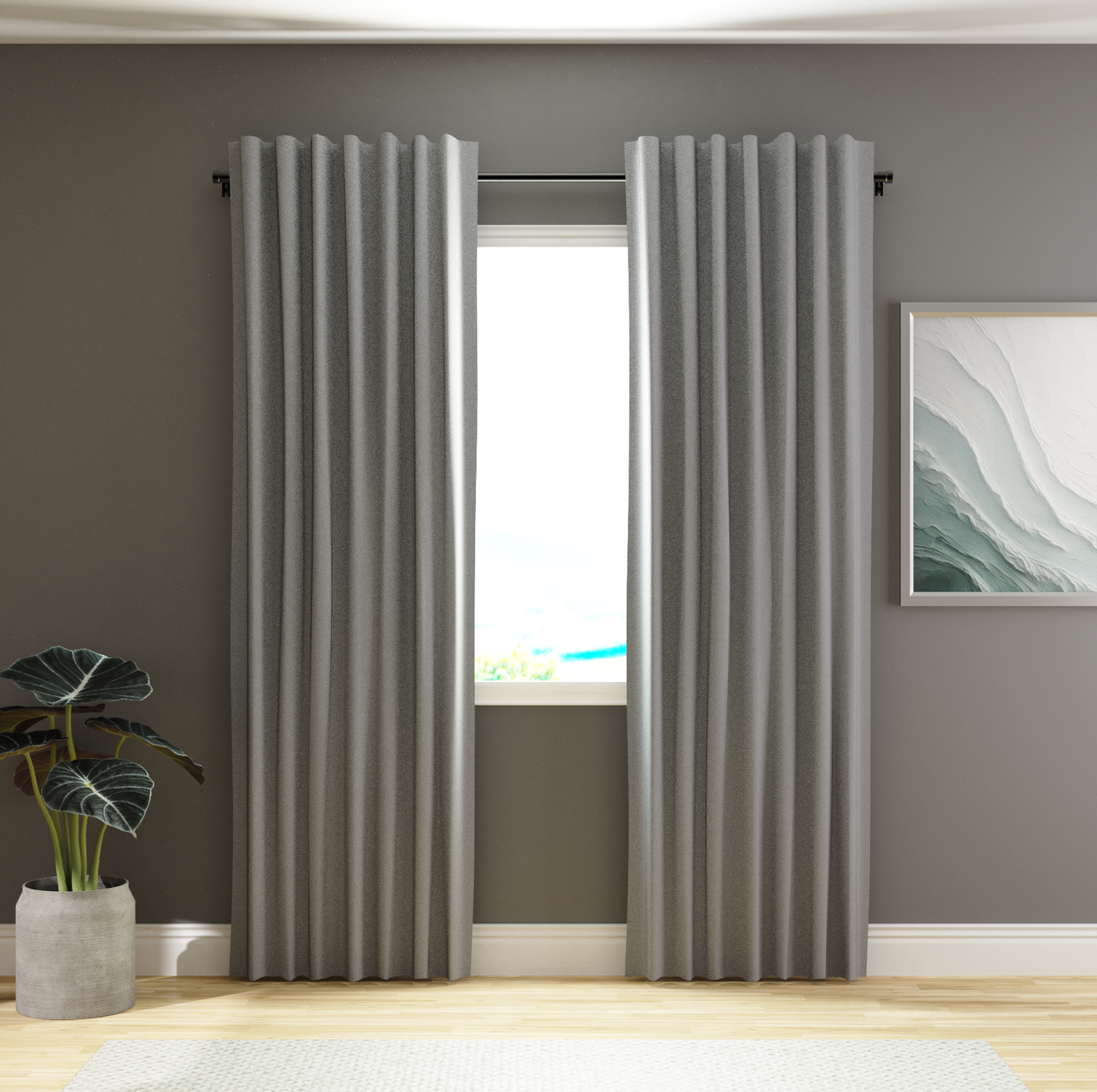 Sleepout® Home 2.0 100% Blackout Curtains (2 Panels)