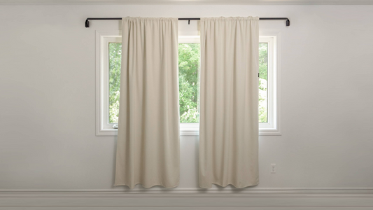 White Blackout Curtains in Nursery Decor: Aesthetic Without Sacrificing Functionality