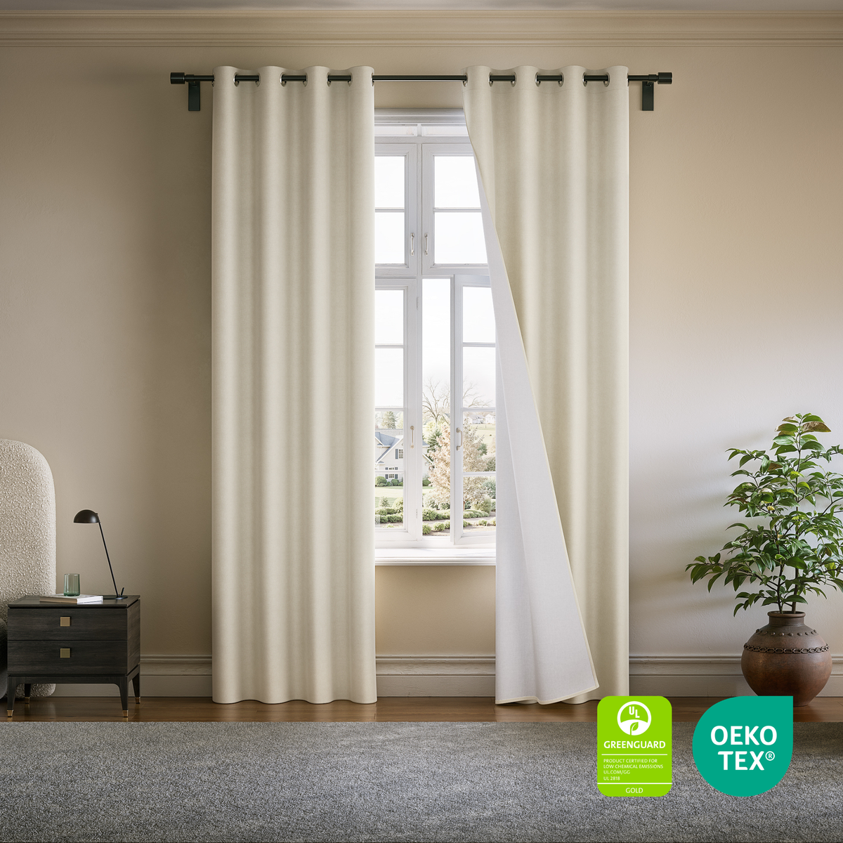 ® Lux Grommet Blackout Curtains