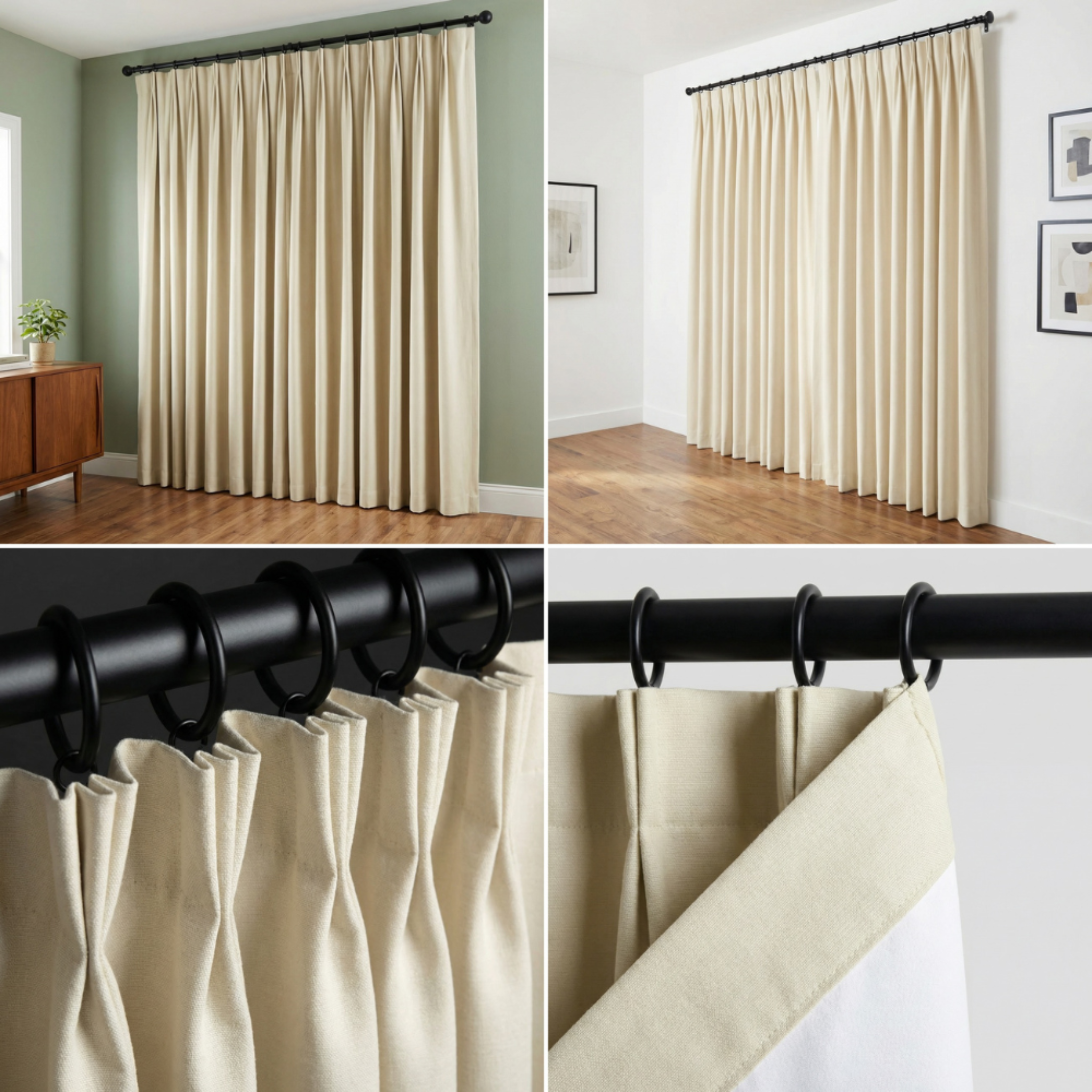 Sleepout® Custom Pleat Blackout Curtain
