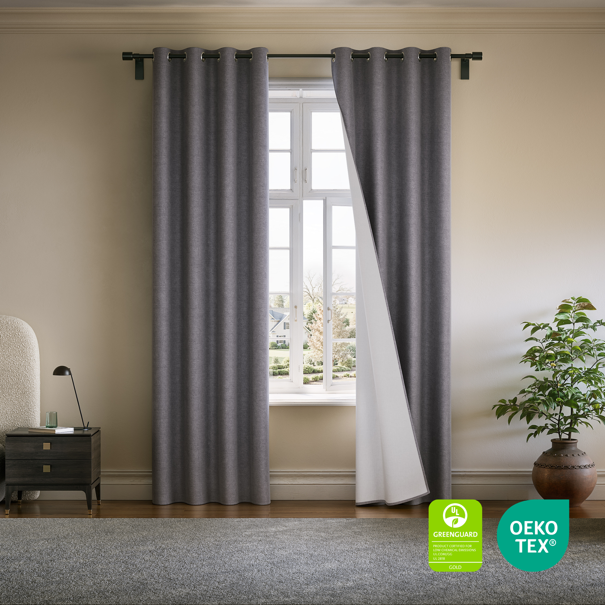 Sleepout® Lux Grommet Blackout Curtains