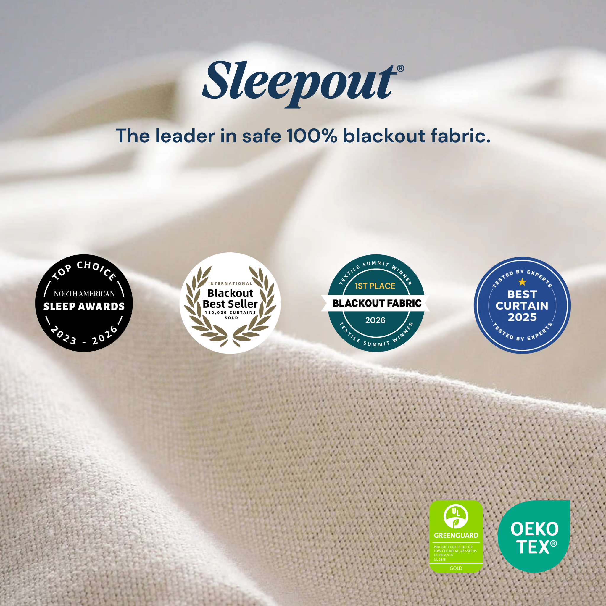 Sleepout® Lux Grommet Blackout Curtains