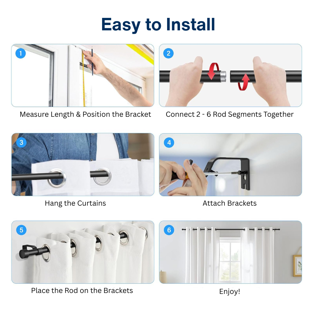 Sleepout® Curtain Rod