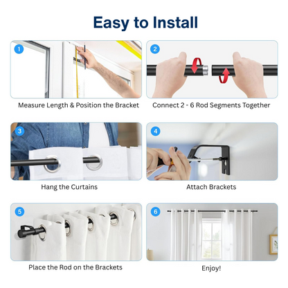 Sleepout® Curtain Rod