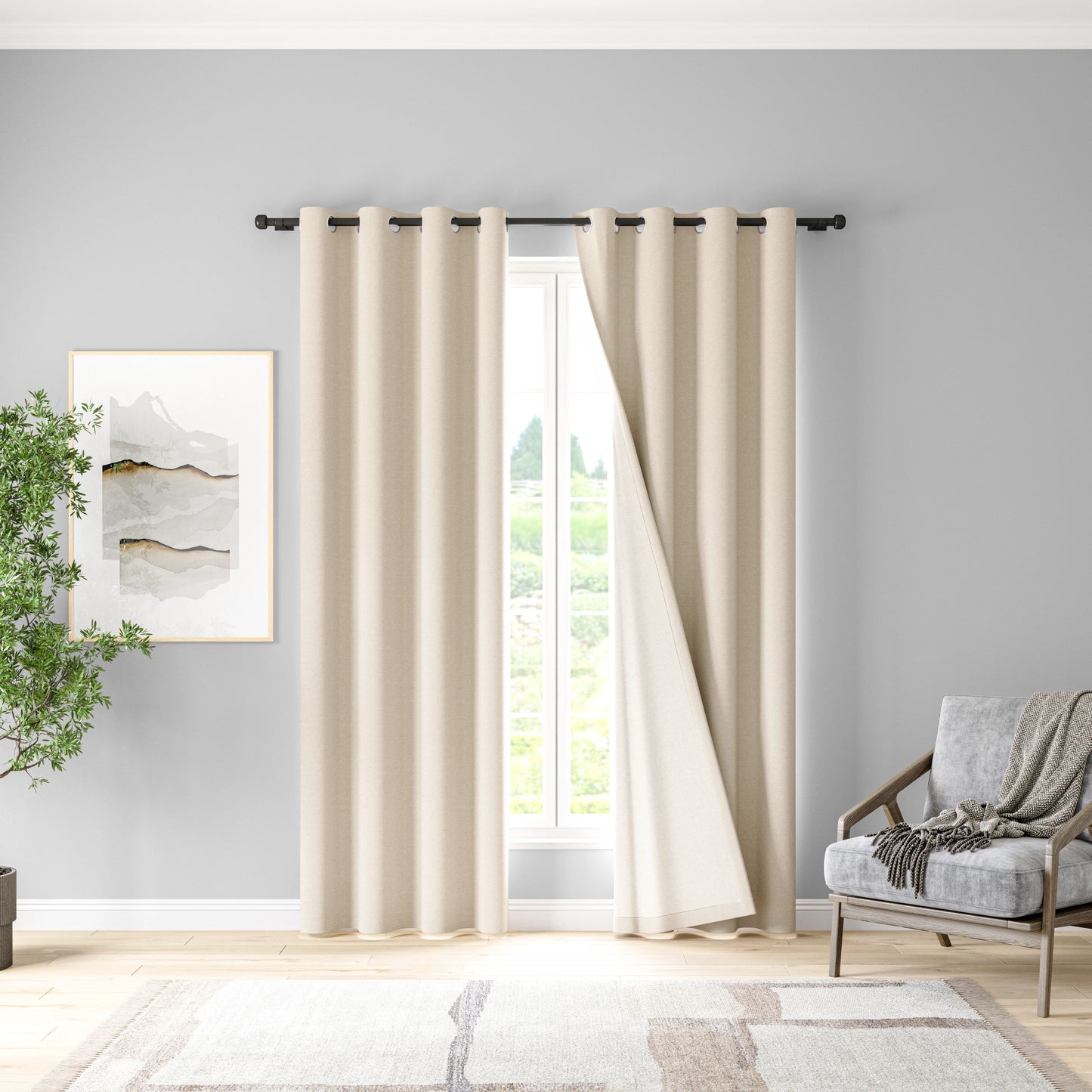 Sleepout® 100% Blackout Grommet Curtains