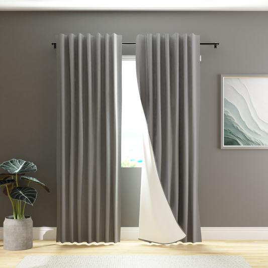 Sleepout® Home 2.0 100% Blackout Curtains (2 Panels)