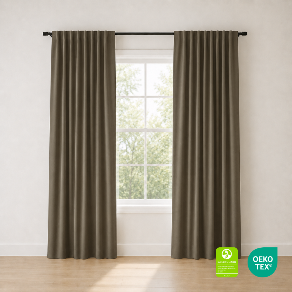 Sleepout® Custom Lux Loop Blackout Curtain