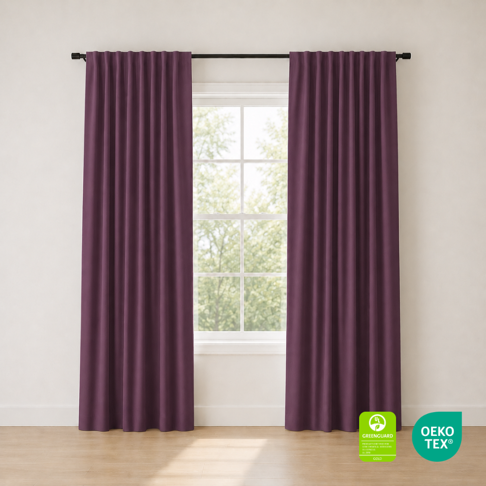 Sleepout® Custom Lux Loop Blackout Curtain