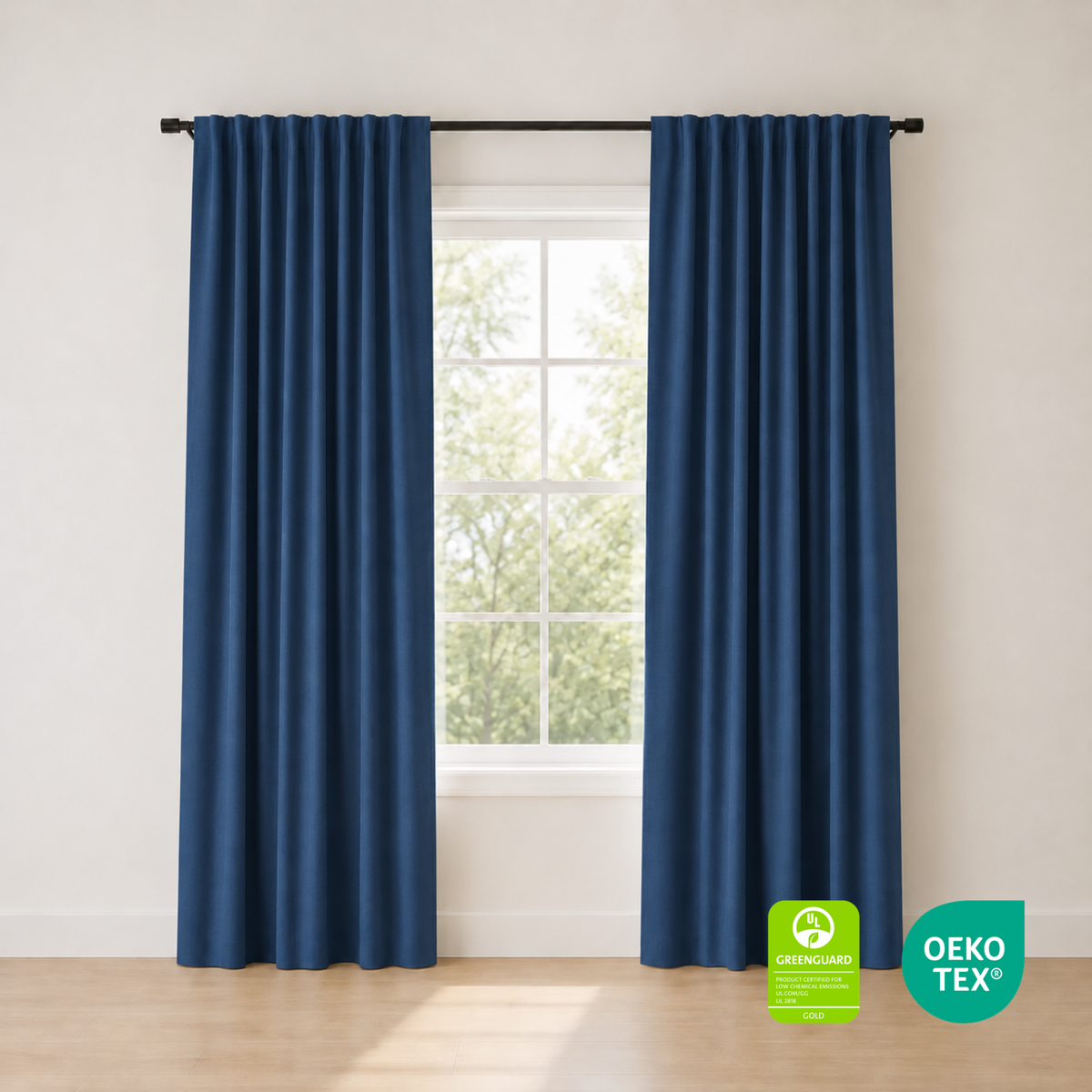 Sleepout® Loop Blackout Curtains (Set of 2)