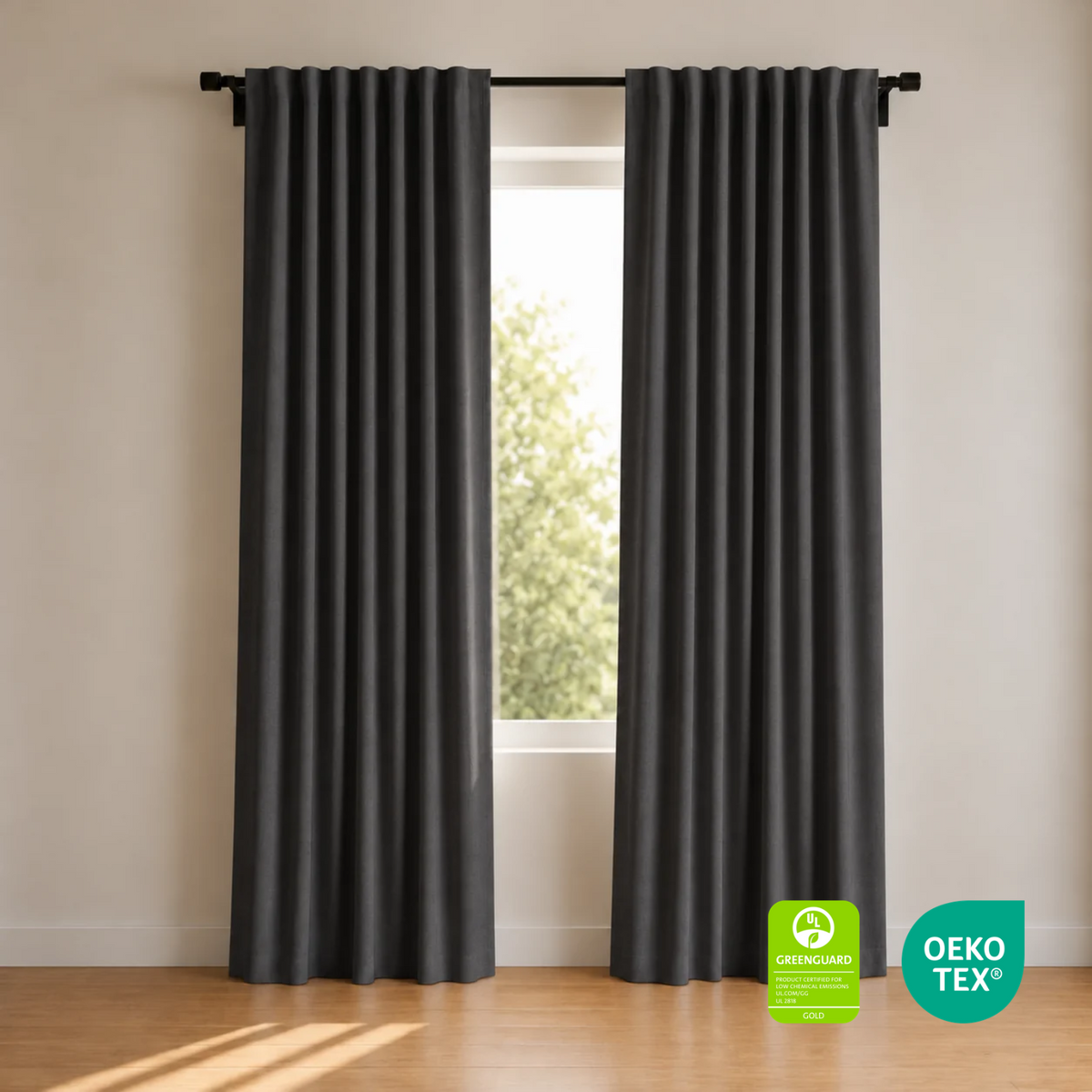 Sleepout® Loop Blackout Curtains (Set of 2)