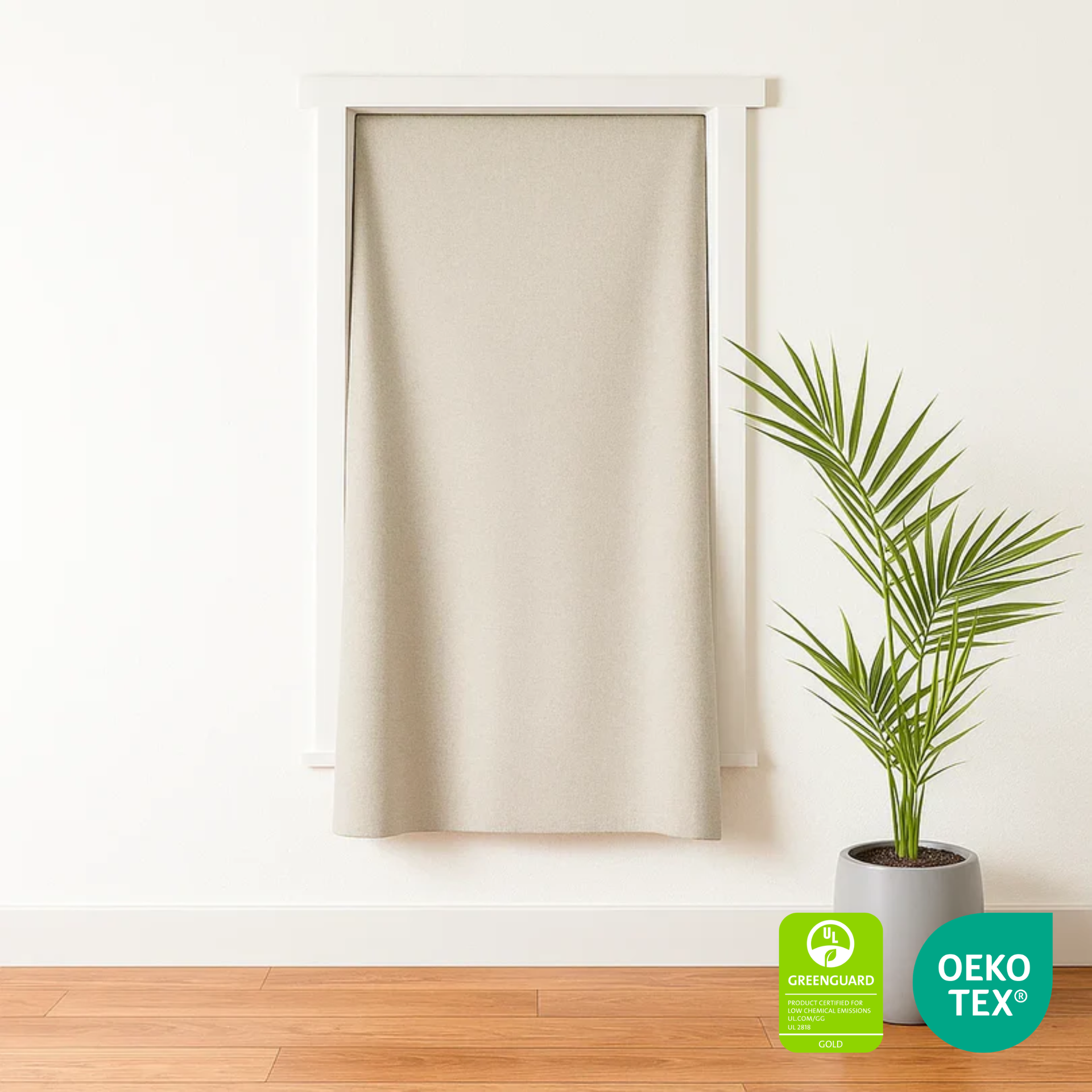 Sleepout® Portable Blackout Curtain - Cream White