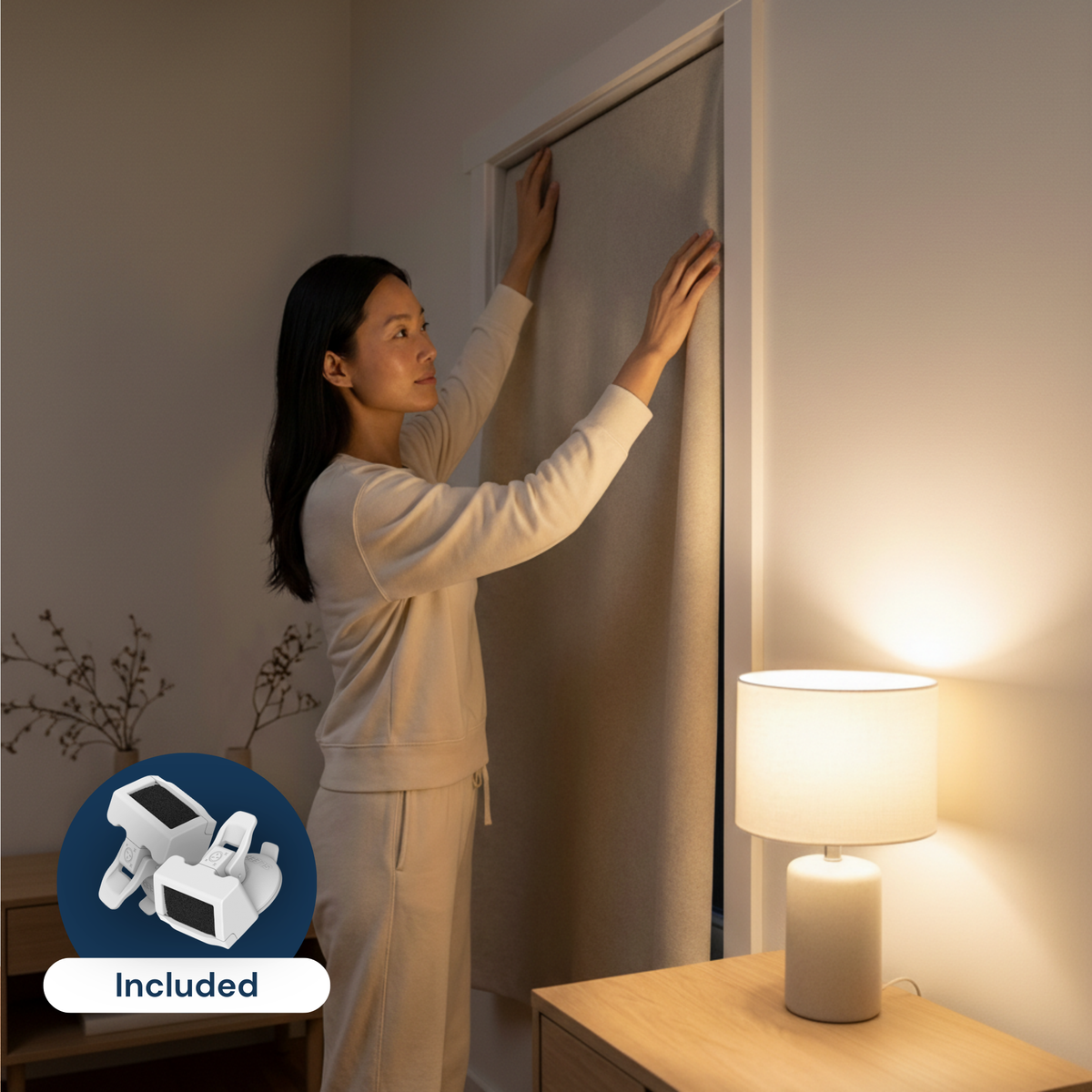 Sleepout® Portable Blackout Curtain 3.0 | 100% Blackout in Seconds